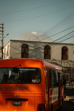 Photography of arequipa city life